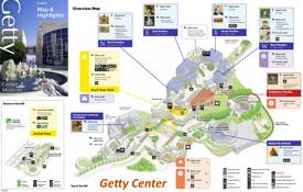 Getty Center Maps