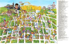 Hollywood Tourist Attractions Maps