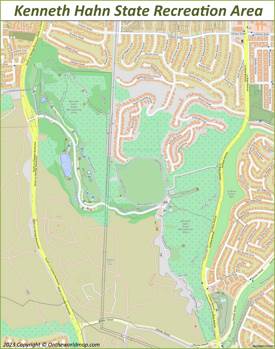 Kenneth Hahn State Recreation Area Maps