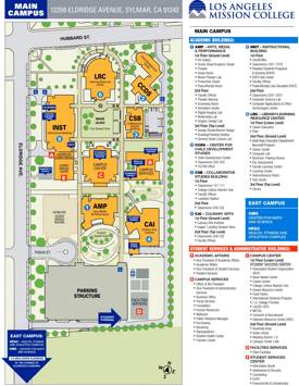LAMC Campus Map