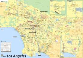 Los Angeles Bike Map