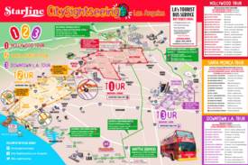 Los Angeles City Sightseeing Map