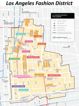 Fashion District Map
