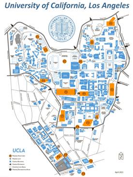 UCLA Campus Map