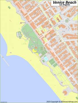 Venice Beach Maps