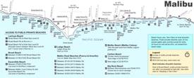 Malibu Beaches Map