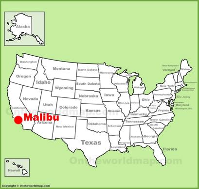 Malibu Location Map