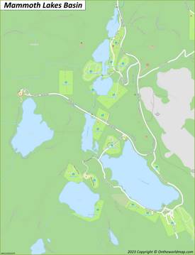 Mammoth Lakes Basin Maps