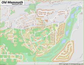 Old Mammoth Map