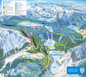 Tamarack Cross Country Ski Trail Map