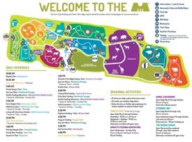 Memphis Zoo map