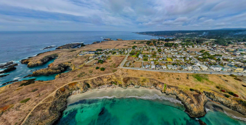 View of Mendocino