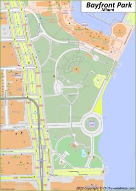 Bayfront Park Map