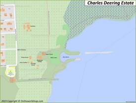 Charles Deering Estate Map