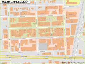 Miami Design District Map