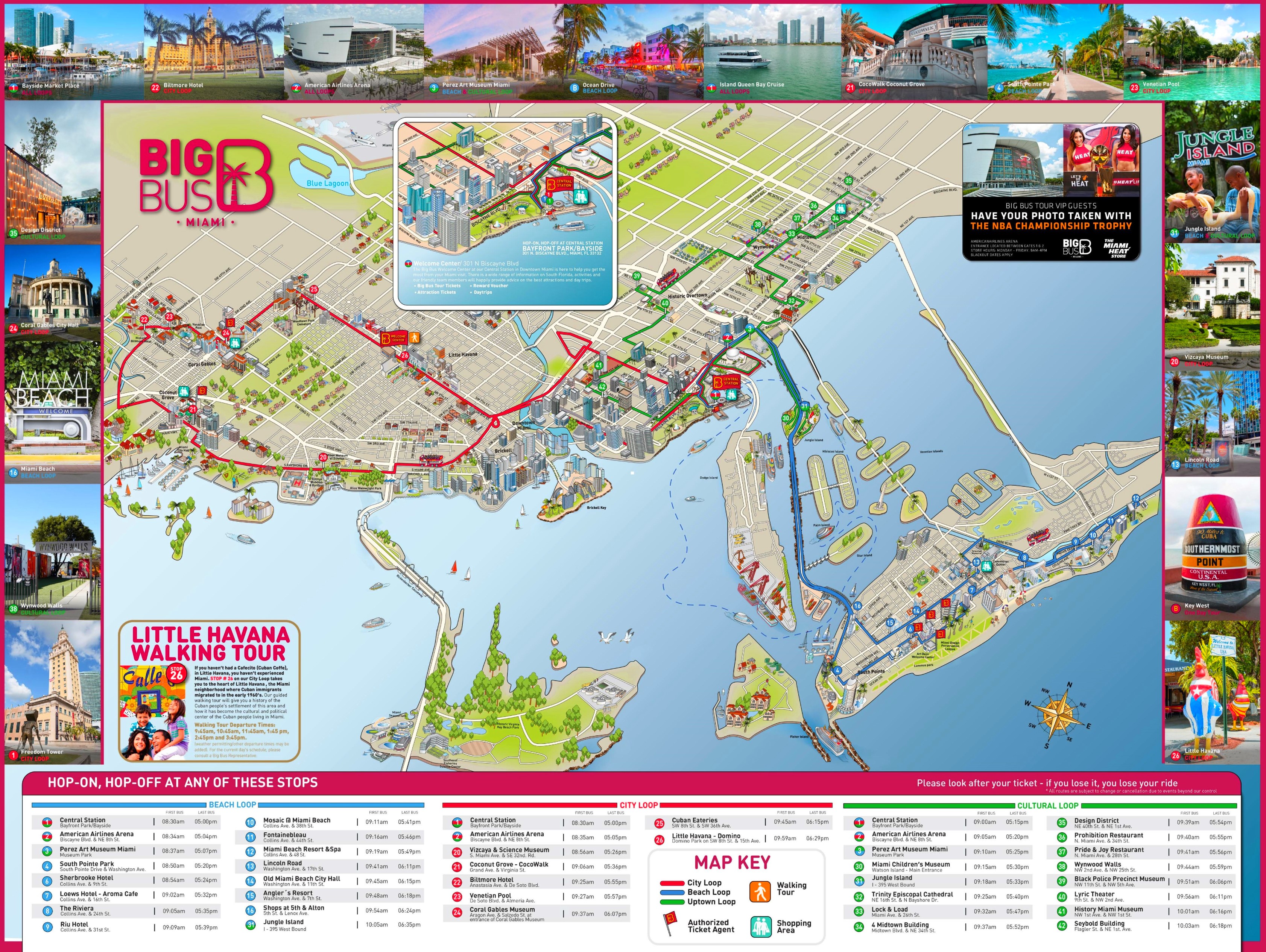 florida tourist attractions map - tourist destination in
