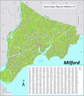 Milford Street Map