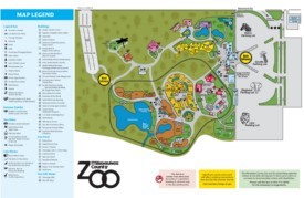 Milwaukee Zoo map