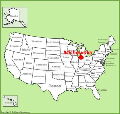 Mishawaka Location Map