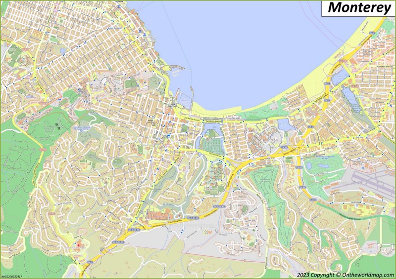 Map of Monterey