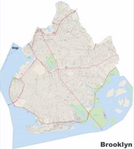 Brooklyn street map