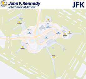 JFK Airport Map