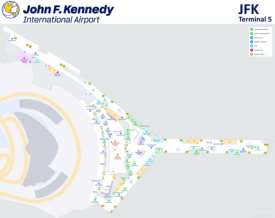 JFK Airport Terminal 5 Map