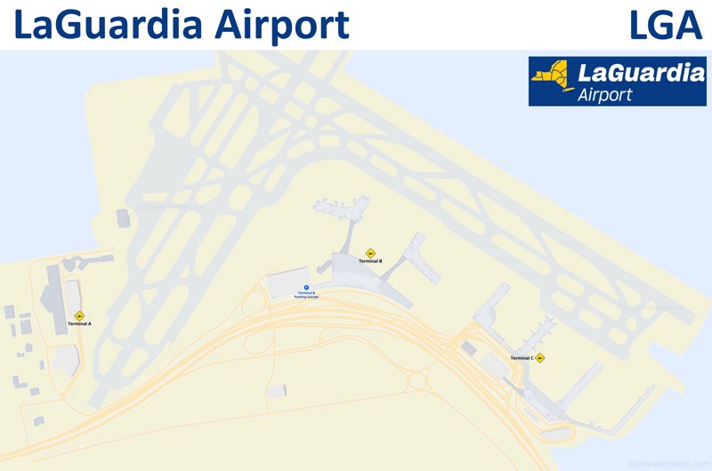 LaGuardia Airport Map