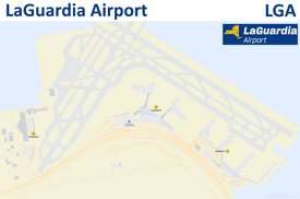 LaGuardia airport map