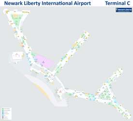 Newark Airport Terminal C Map