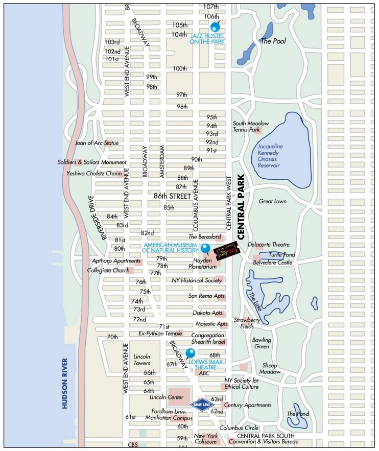 Upper West Side‎ map