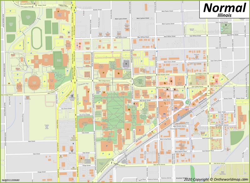 Normal Il Uptown Map