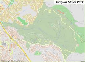 Joaquin Miller Park Map