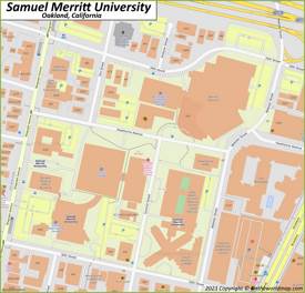 Samuel Merritt University Campus Map
