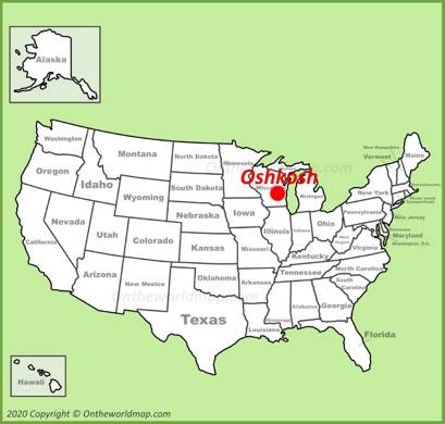 Oshkosh Location Map