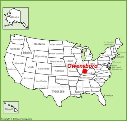 Owensboro Location Map
