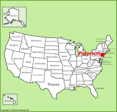 Paterson Location Map