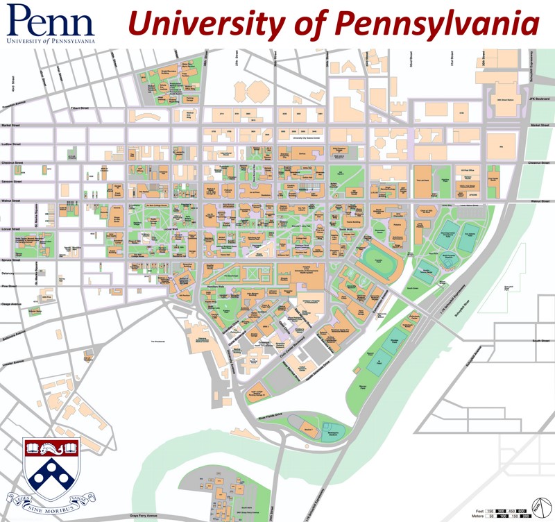 University of Pennsylvania Campus Map