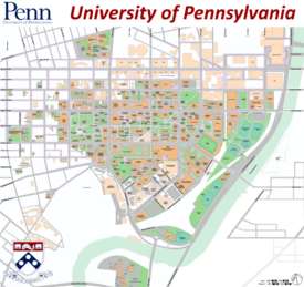 University of Pennsylvania Campus Map