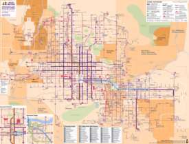 Phoenix Valley Metro Map