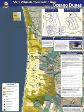 Oceano Dunes State Vehicular Recreation Area Map