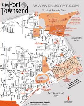 Port Townsend Tourist Map