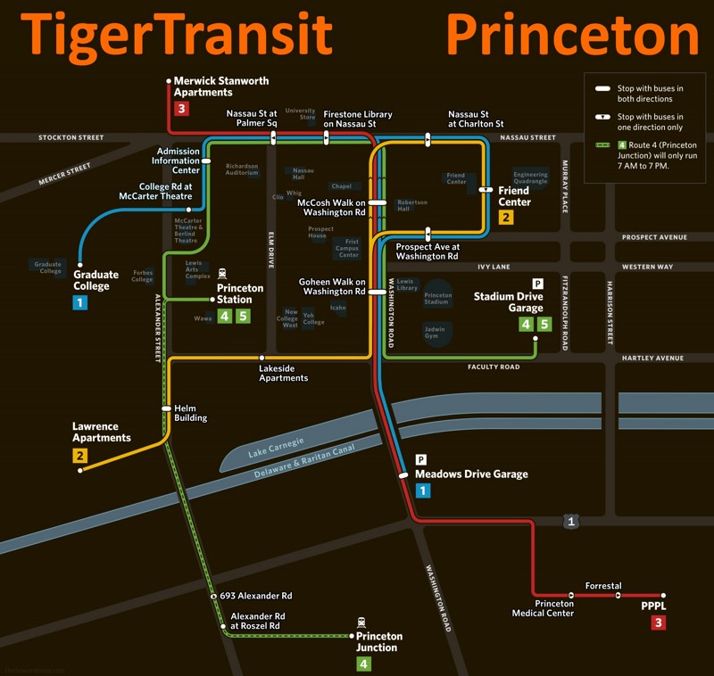 TigerTransit Map