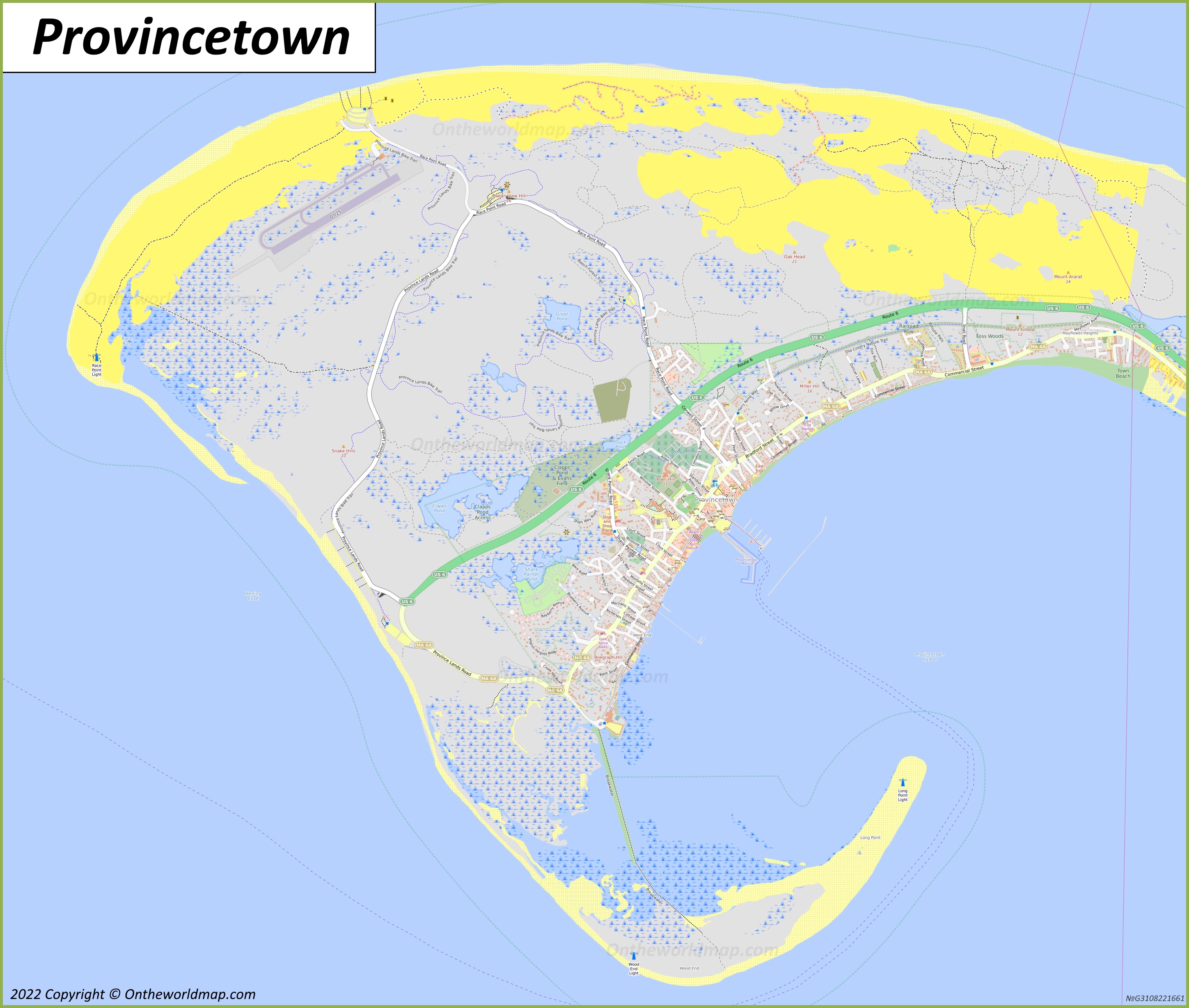 Map of Provincetown
