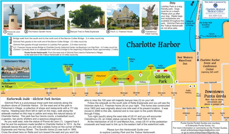Punta Gorda - Charlotte Harbor Map