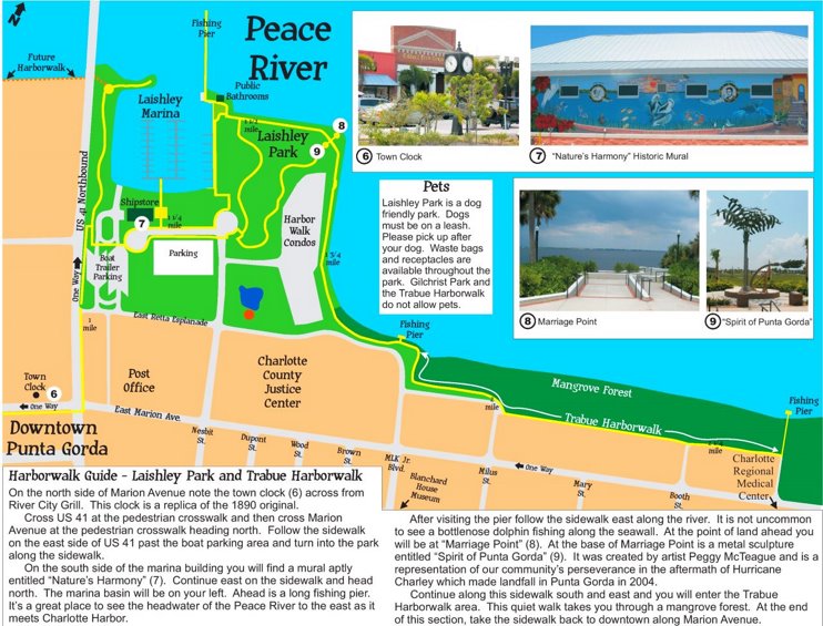 Punta Gorda - Peace River Map