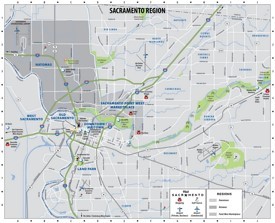 Sacramento Region Map