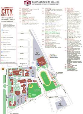Sacramento City College Campus Map