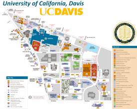 UC Davis Campus Map