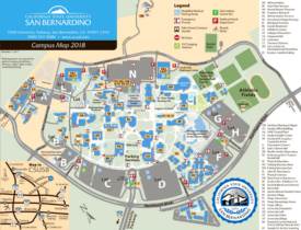 CSUSB Campus Map